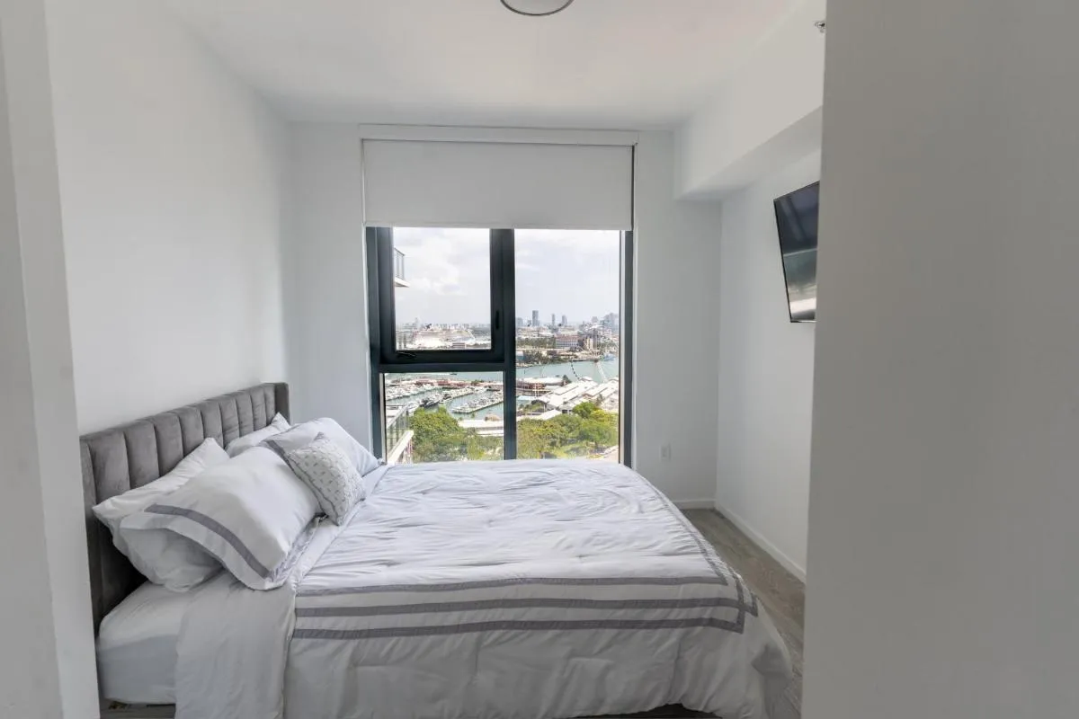 Image 1 of 2 Bedroom Downtown Miami Condo Near Port OF Miami
