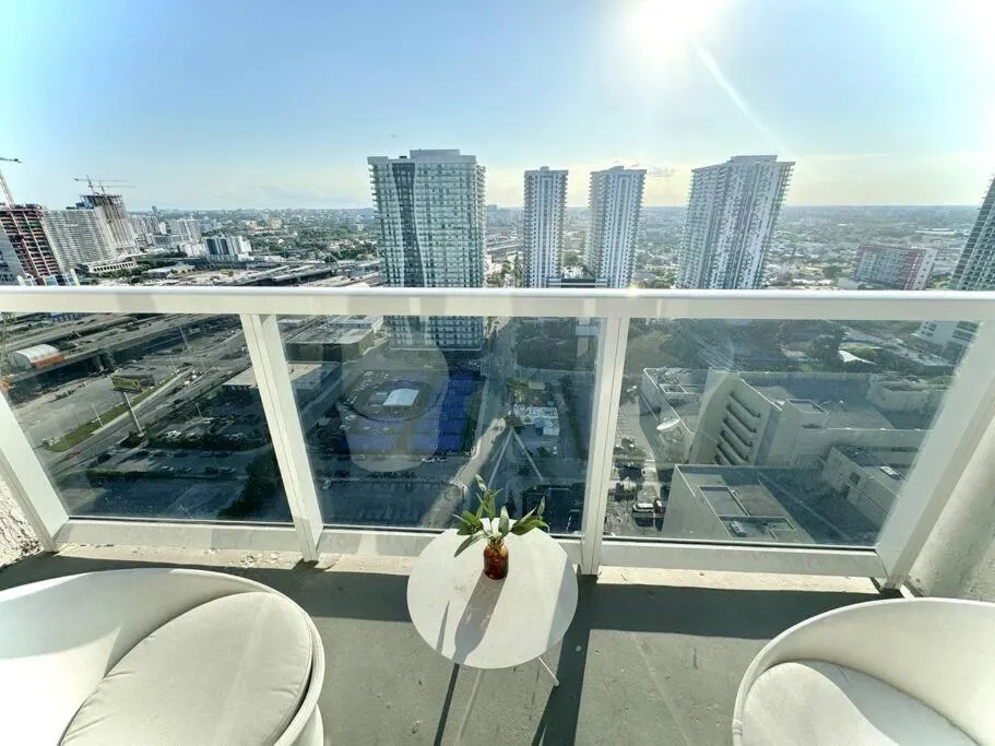 Image of Beautiful Skyline Sunsets in the Heart of Miami