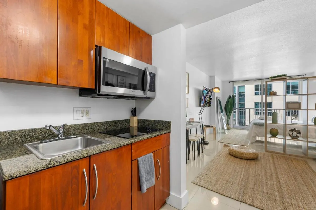 Image 4 of Chic Studio Apt at Brickell with Pool