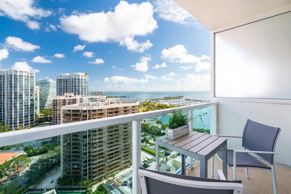 Image 4 of City View Balcony steps from Restaurants, Peacock Park & Marina