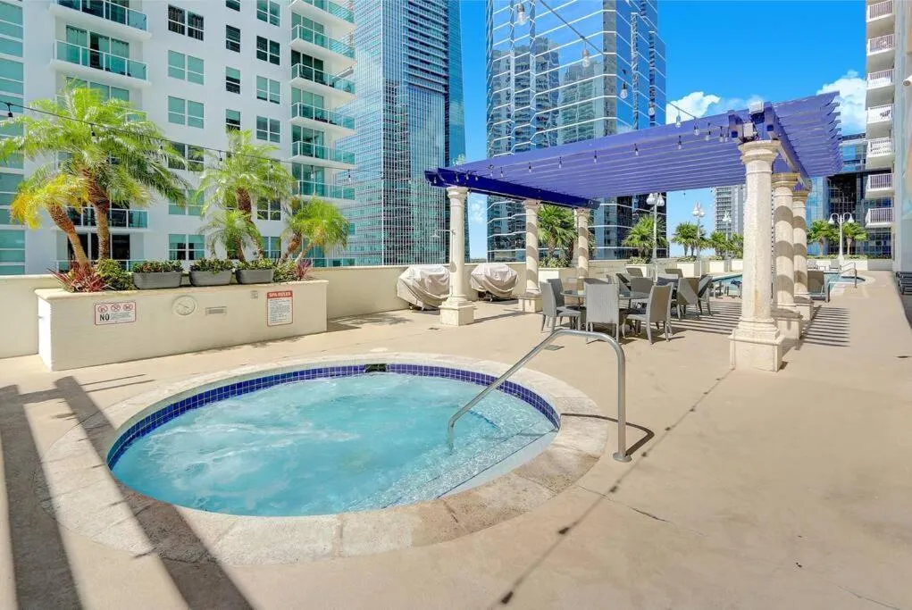 Image 5 of Lux 1B condo with XL Balcony, Pool, Gym & Games