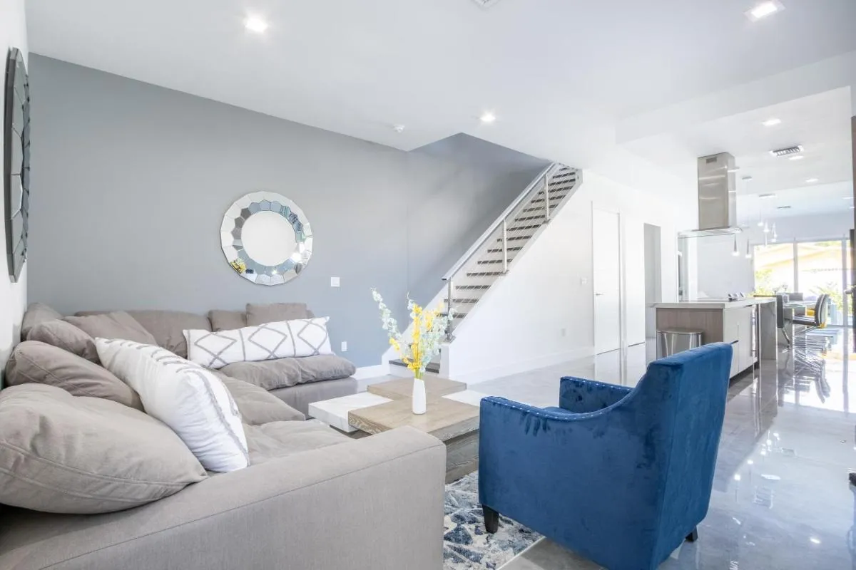 Image 1 of Modern 4-Bedroom Townhouse with Pool!