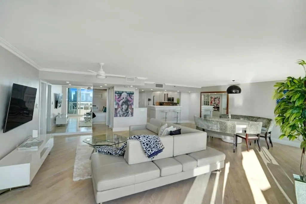 Image 5 of Over The Moon! Miami Skyline and Water Views!