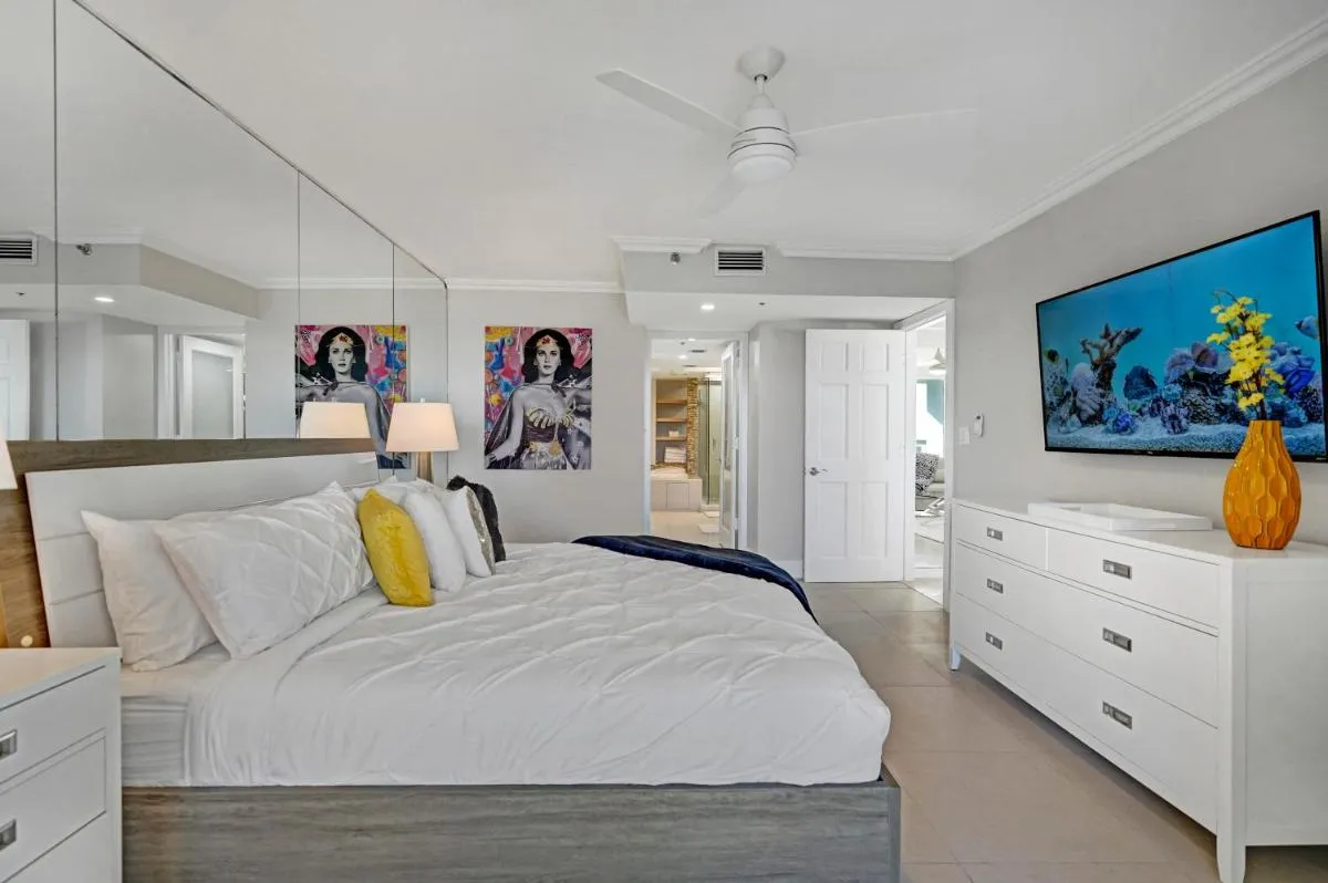 Image 1 of Over The Moon! Miami Skyline and Water Views!
