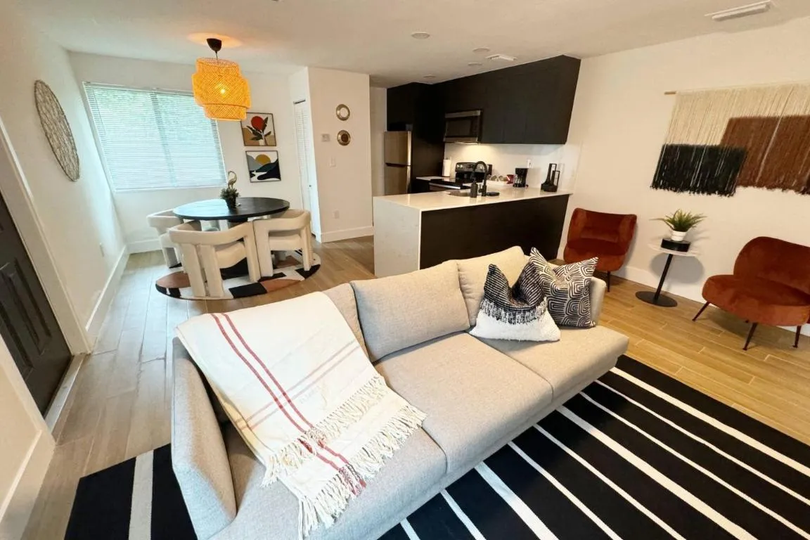 Image of Urban Elegance: Trendy Modern Apartment in Wynwood